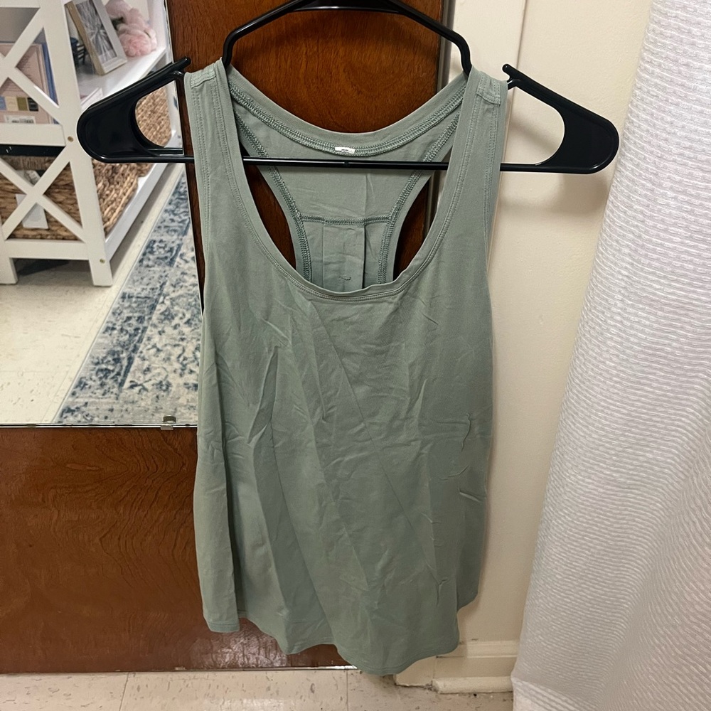 Green Lulu Top